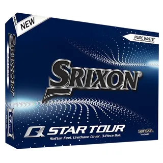 Srixon Unisex-Erwachsene Q-Star Tour 4 Golfball, Weiß, Dozen