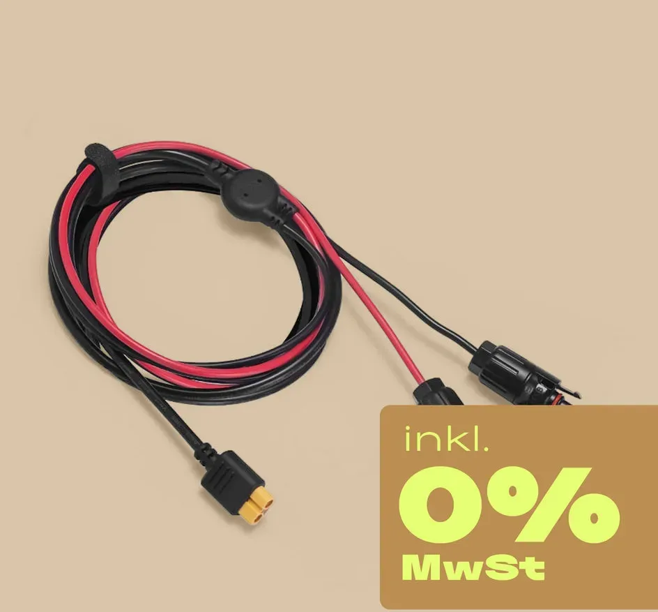 MC4 auf XT60i-Ladekabel - 0% MwSt.
