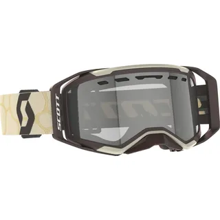 Scott Prospect 2.0 Enduro LS, Crossbrille - Beige/Braun Grau-Getönt - Einheitsgröße