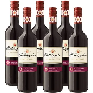 Rotkäppchen Qualitätswein Dornfelder halbtrocken (6 x 0.75 l)