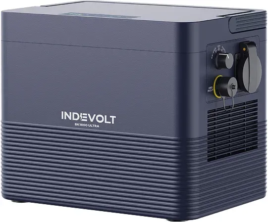 Indevolt BK1600 Ultra Hybrid Balkonkraftwerk mit Speicher - BK1600 Ultra (1636Wh)