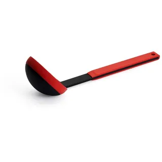 WOLL Schöpfkelle mit flexibler Kelle, 10 cm breit, 32 cm lang, Hitzebeständig bis 220°, Spülmaschinenfest