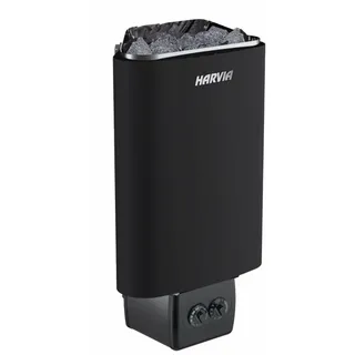 Harvia Saunaofen Harvia Delta D23 2,3 kW Black mit integrierter Steuerung Saunaheizgerät Schwarz