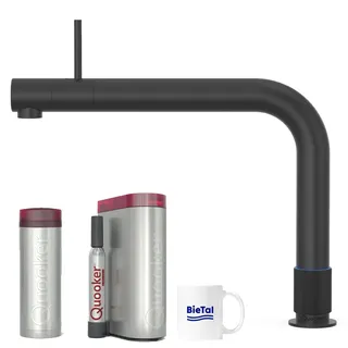 Quooker Front Wasserhahn schwarz