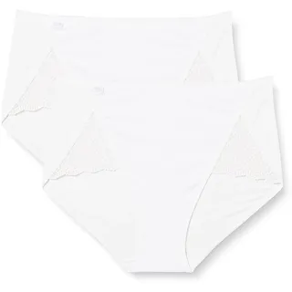 Sloggi Damen sloggi Pure Sense Luxe Maxi C2P, WHITE, 38 - 64