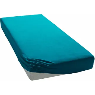 Jersey 200 x 200 cm türkis