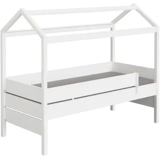 Paidi Bett Tiny House 90 x 200 cm Dekor Weiß