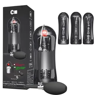 2 in 1 Elektrische Penis Pumpe Aufladbare Pennis Wachstums Pumpen Mit Vibrierender Silikonkugel, Abnehmbare Pumpe, 10 Modi Pennis Erweiterung Vakuumpumpe Erektion Männliche Sex Spielzeug,C
