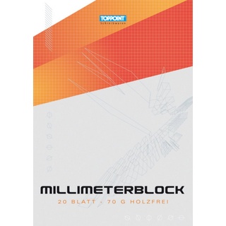 Stylex Millimeterblock, A4, 20 Blatt