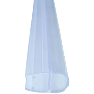 Bagnoxx Hohlkammerprofil, Türdichtung 1m für 6mm Glas Transparent