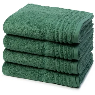 Handtuch 50 x 100 cm petrol 4 St.