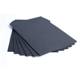 House of & Papier A3 160 gsm Karte – Schwarz (50 Stück Blatt)