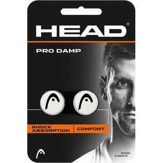 Head Schlägerzubehör Pro Damp 2er Tennissaite, White, 1size