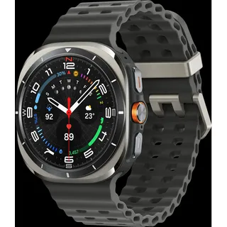 Samsung Galaxy Watch Ultra LTE 47 mm Titanium Silver Marine Band Dark Gray