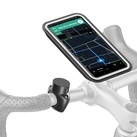 Shapeheart französische Innovation, magnetische Fahrrad-Telefonhalterung Pro mit abnehmbarer wetterfester Hülle. Handyhalterung für Fahrräder, Elektrofahrräder, Roller, Mountainbikes... Fahrradzubehör
