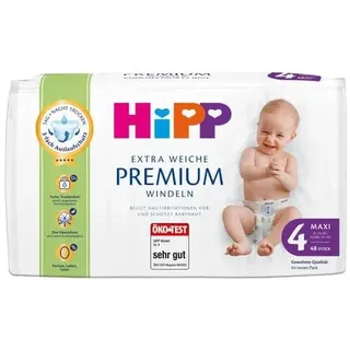 HiPP Extra Weiche Premium Windeln Maxi 4 48 Stück