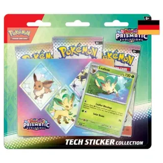 The Pokémon Company International Sammelkarte Pokémon - Karmesin & Purpur Prismatische Entwicklungen Tech-Sticker-Ko