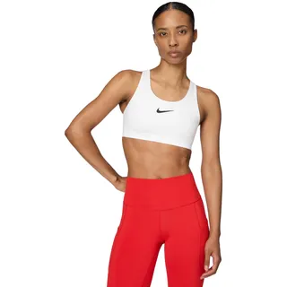 Nike DX6815-100 Swoosh High Support Sports Bra Damen White/White/Black Größe XLA-B