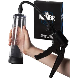 MR.MEMBR Penis pumpe Air Gun - Penis Pump für Penis Verlängerung - Penis Vergrößern Vakuumpumpe für Den Mann - Manuell Penis Vakuumpumpe Herren - Erektionshilfe für Männer - Penis Extender