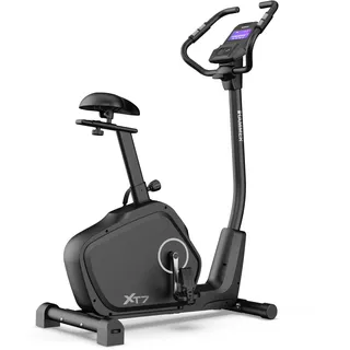 Hammer Ergometer Cardio XT7 – leiser Heimtrainer für Zuhause mit tiefem Einstieg, App Kompatibel mit Kinomap, 8 kg Schwungmassensystem, 24 Programme, Hometrainer Fahrrad bis 130 kg