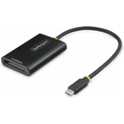 StarTech 1B-USB-C-CFE-Adapter (USB 3.2 Gen 2), Speicherkartenlesegerät, Schwarz