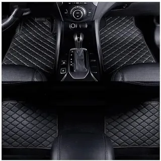 FEETYDC 4pcs Nach Maß Auto FußMatten, für Kia Ceed Proceed XCeed SW GT 2018-2023 2024 Automatte Komplettes Set Langlebige rutschfest Teppiche Schutz Fußmatte LHD,A