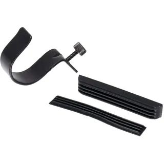 IKEA BETYDLIG Halter für Gardinenstange in schwarz