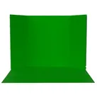 StudioKing Panoramahintergrund Greenscreen FSF-240400PT 240x400cm | ✔️ Temporär mit Kostenlose Geschenkbox i.W.v. 160 €