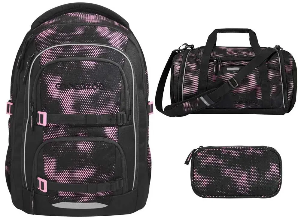 coocazoo PORTER Schulrucksack-Set 3tlg