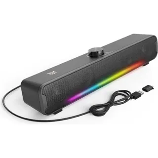ONIKUMA L16 Gaming Lautsprecher Schwarz - Schwarz