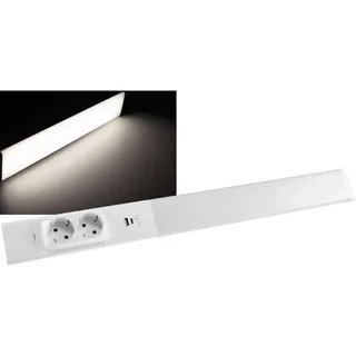 ChiliTec LED-Unterbauleuchte Arusha neutralweiß, mit 230V Netzstrom, Länge: 60 cm,