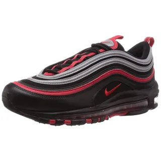 Black/Metallic Silver/University Red 42,5