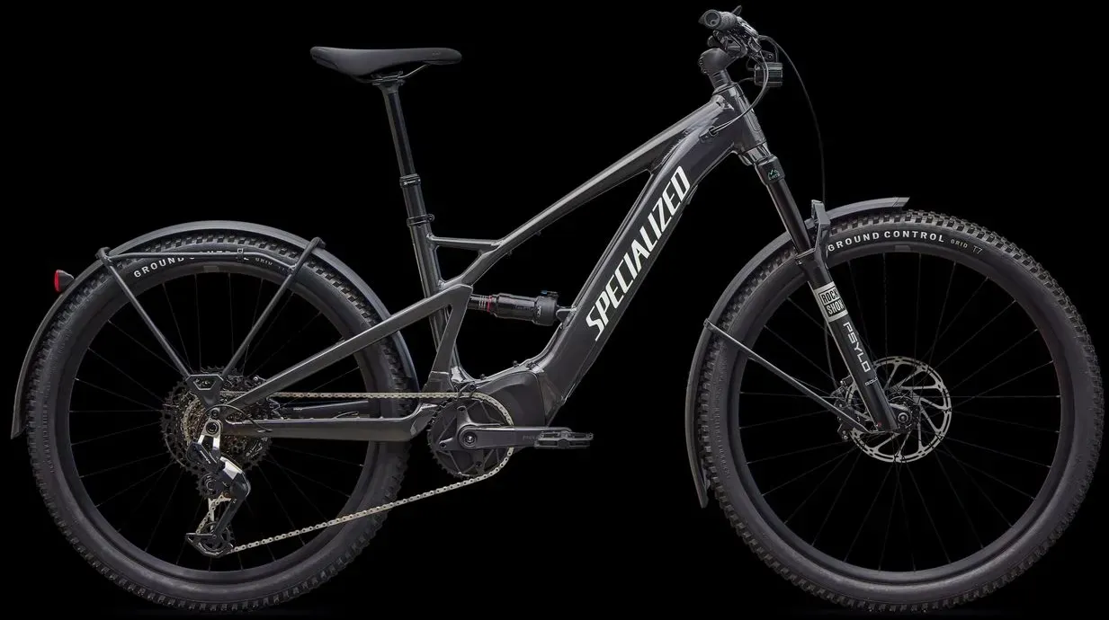 Specialized Turbo Tero X 6.0 Fully E-MTB Metallic Obsidian / Birch White