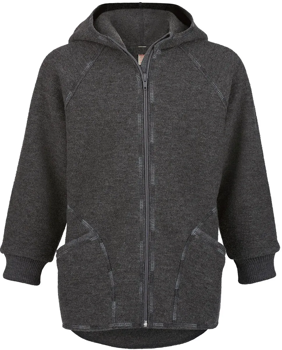 Engel Kinder Baby Kapuzen Jacke (Größe 86 , grau)