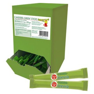 Canderel GREEN Stevia-Sticks, 250 x 1,1 g