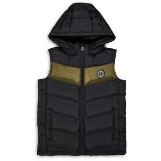 Threadboys Softshellweste (1-tlg) mit Kapuze schwarz 5-6
