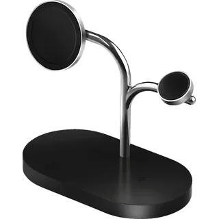 Samsung Wits Wireless Magnetischer 3-in-1 Charger Ladegerät Samsung 45 W, Black