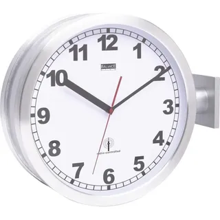 EUROTIME ET-51764-47 Funk Wanduhr 40 cm Aluminium