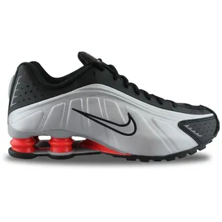 Herren Metallic Silver/Black/Picante Red 44