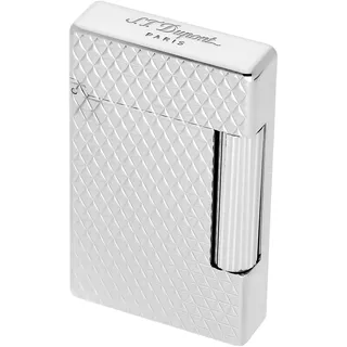 S.T. Dupont 020820 Feuerzeug Initial Silberfarben