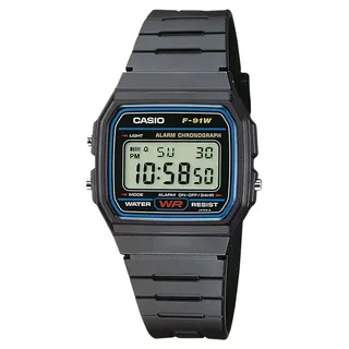 Casio F-91w-1yeg Uhr Black One Size