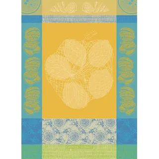 Garnier Thiebaut Filet De Citrons Soleil Jacquard French Küchentuch