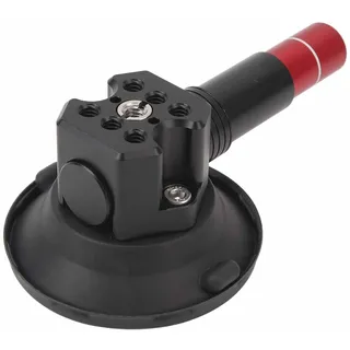 2,8-Zoll-Kamera-Saugnapfhalterung für Kamera/Action-Kamera/Telefon, Vakuum-Saugnapf Am Auto oder Fensterglas mit 1/4 Zoll 3/8 Zoll -Befestigungslöchern