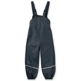 Playshoes Fleece-Trägerhose in Dunkelblau | 140