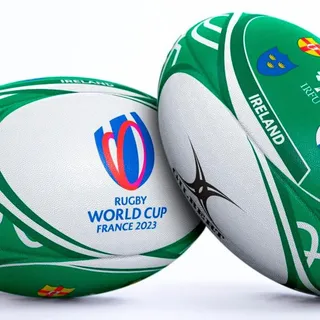 Gilbert Rugby Weltmeisterschaft Irland Flagge Ball 2023