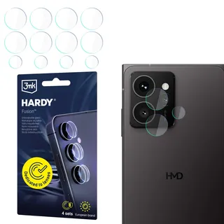 3mk Fusion Lens Protection Kamera Panzerglas für HMD Skyline 5G, Objektivschutz, Kein Verlust der Fotoqualität, Unsichtbar