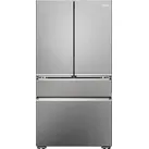HAIER HFW7918ENMP French Door 90 SERIE 7 PRO Kühlgefrierkombination (629 l, E, 1775 mm hoch, Edelstahl)