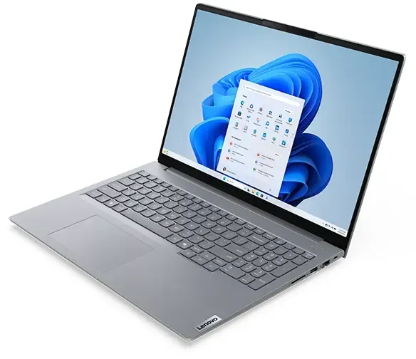 Lenovo ThinkBook 16 Gen 9 Intel® Core 5 210H Prozessor E-Kerne bis zu 3,60 GHz P-Kerne bis zu 4,80 GHz, Windows 11 Home 64, 512 GB SSD M.2 2242 PCIe 4.0 QLC