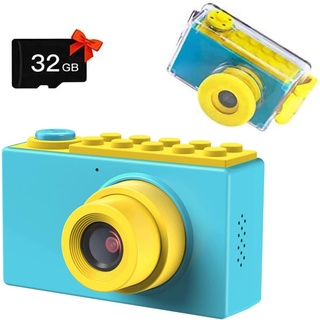 happiny Kriogor Kinder Kamera, Digital Fotokamera Selfie und Videokamera mit 16 Megapixel/Dual Lens/ 2 Inch Bildschirm/ 1080P HD/ 32G TF Karte/ Geb...