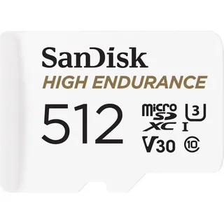 SanDisk High Endurance miniSDXC-Karte Retail 512GB